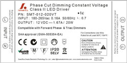  Triac Dimmable Constant Voltage LED Driver