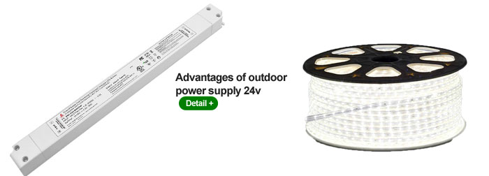 Advantages of outdoor power supply 24v