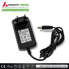 24v dc 12w eu uk adaptateur de fiche / adaptateur