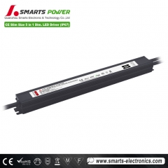 Driver LED linéaire ultra-mince, étanche IP67, 5 en 1, à intensité variable, 12 V, 80 W
