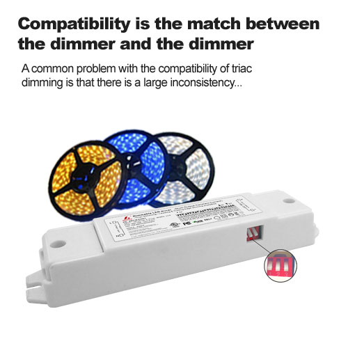 La compatibilité est la correspondance entre le gradateur et le gradateur
