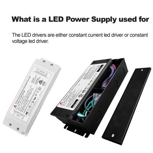 À quoi sert une alimentation LED?
