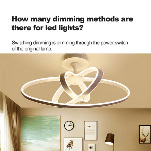  Comment De nombreuses méthodes de gradation sont là pour LED Lumières? 