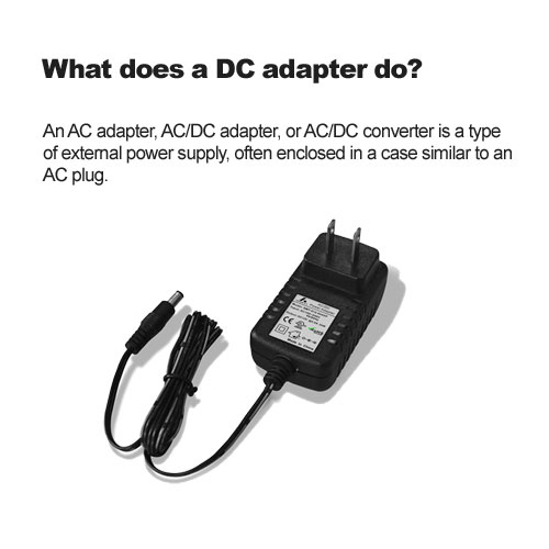 Que fait un adaptateur CC?