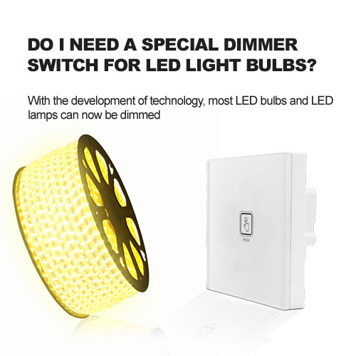 ai-je besoin d'un variateur spécial POUR lumière LED AMPOULES? 