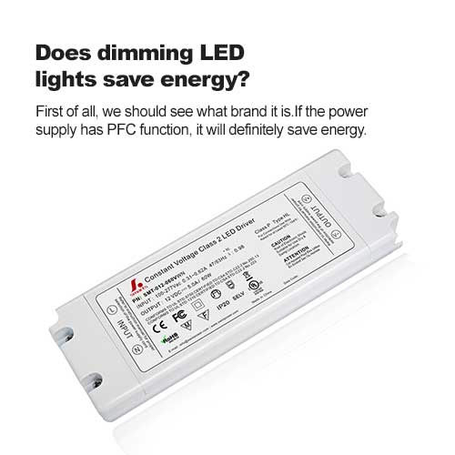 La gradation des lumières LED permet-elle d'économiser de l'énergie ?