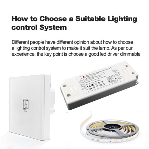 comment choisir un système de contrôle d'éclairage approprié