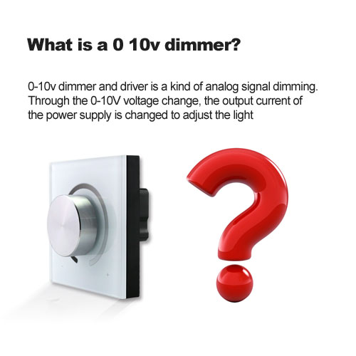 Qu'est-ce qu'un 0 10V Dimmer? 