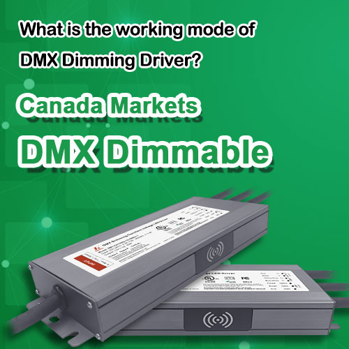 Quel est le mode de fonctionnement du pilote de gradation DMX ?