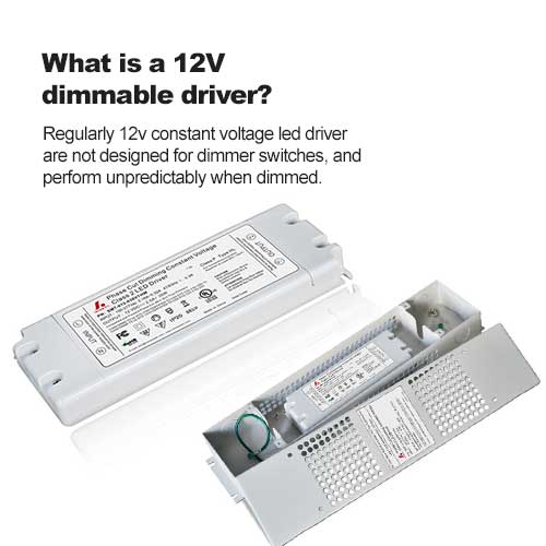 Qu'est-ce qu'un driver 12V dimmable ?