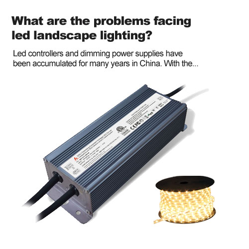 Quels sont les problèmes rencontrés par l'éclairage paysager à LED ?